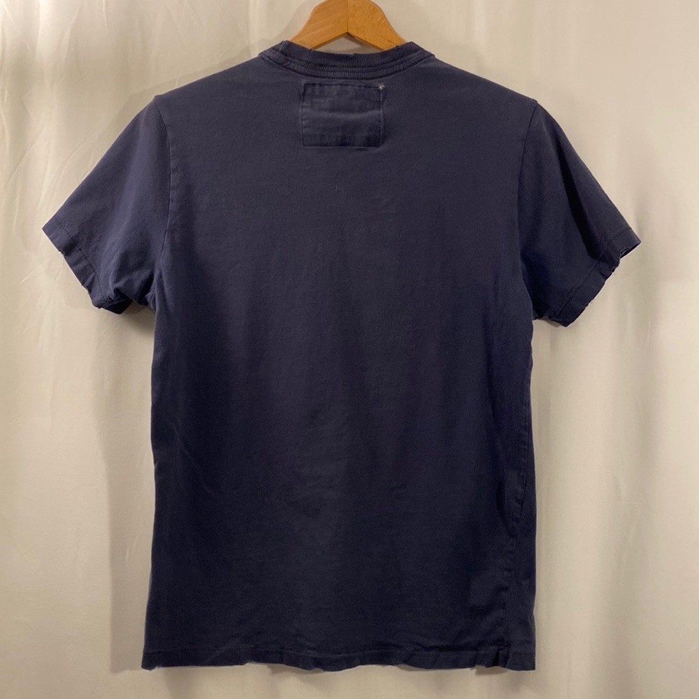 Aeropostale Men’s Short Sleeve Graphic T-Shirt S Blue/Gray/White Good Condition - Picture 2 of 8